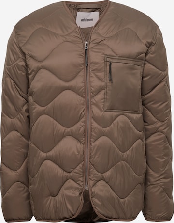 minimum Between-Season Jacket 'QUILO' in Brown: front