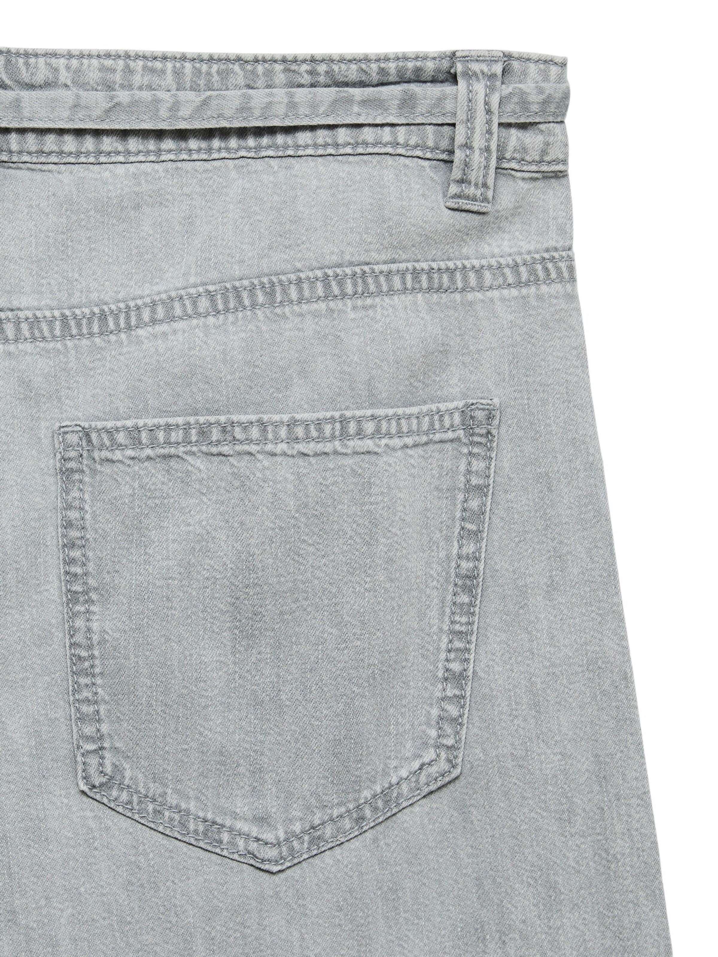 VERO MODA Wide leg Jeans 'VMAisa' in Grijs