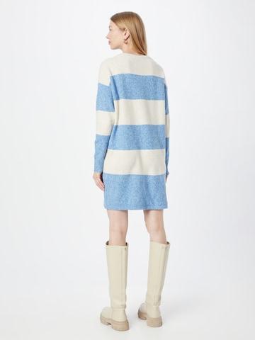 VERO MODA Gebreide jurk 'DOFFY' in Blauw