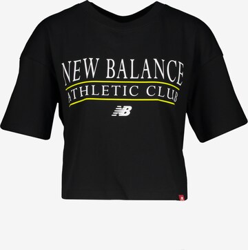 new balance Performance Shirt in Black: front