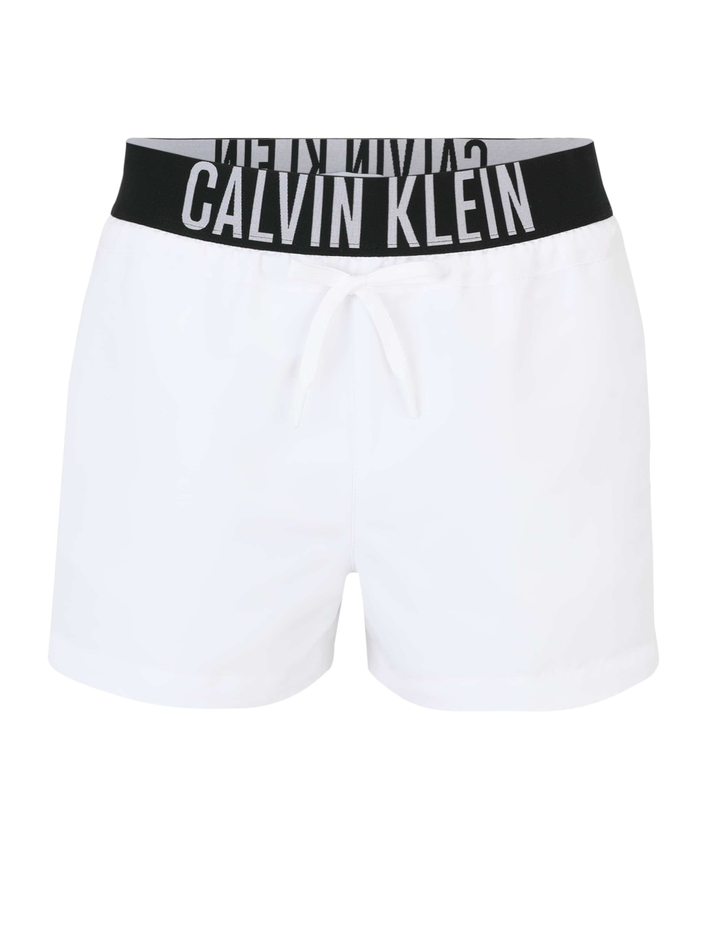 Calvin Klein Swimwear Board Shorts in White ABOUT YOU