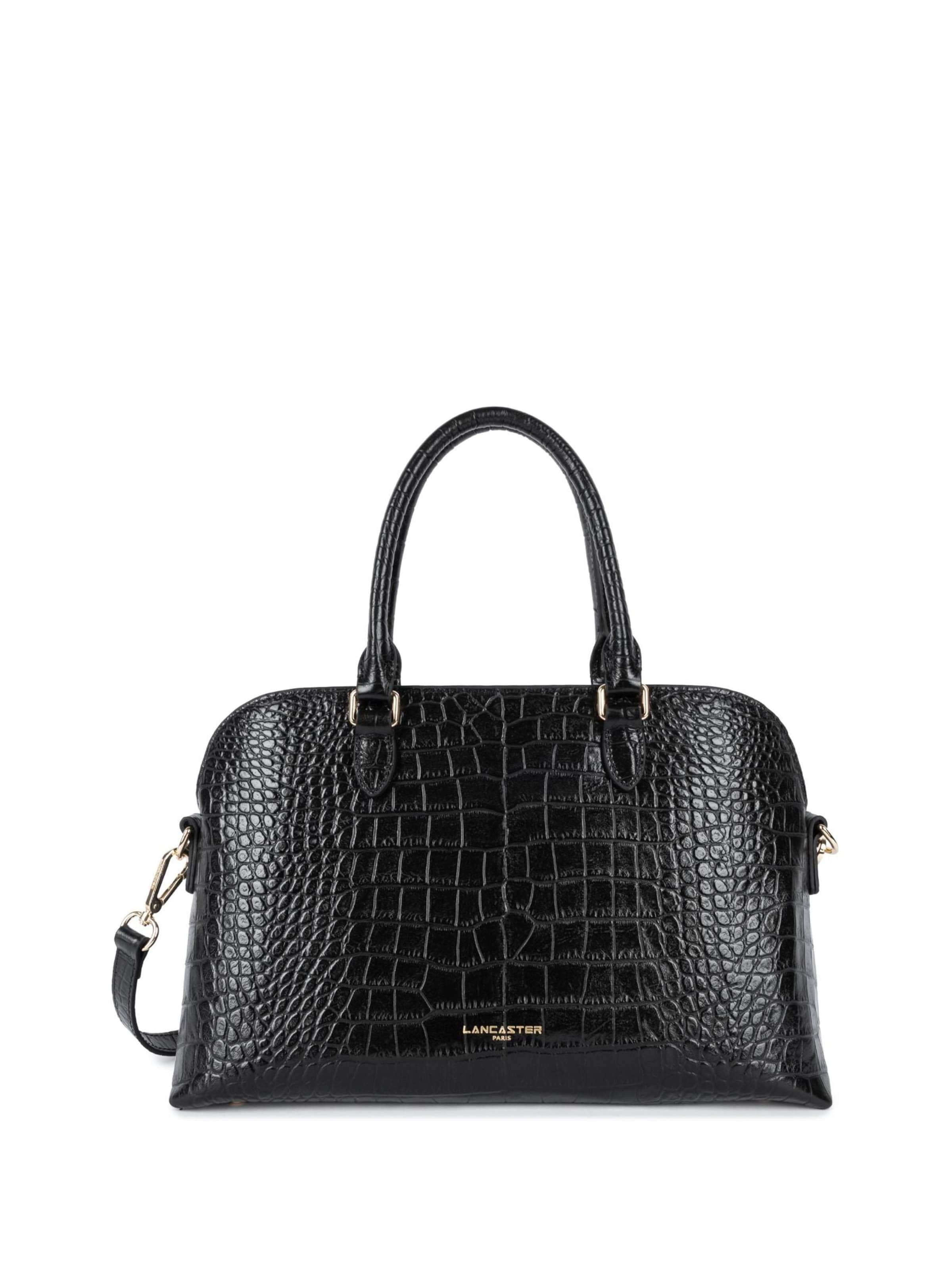 LANCASTER Paris Crossbody Bag in Black: front