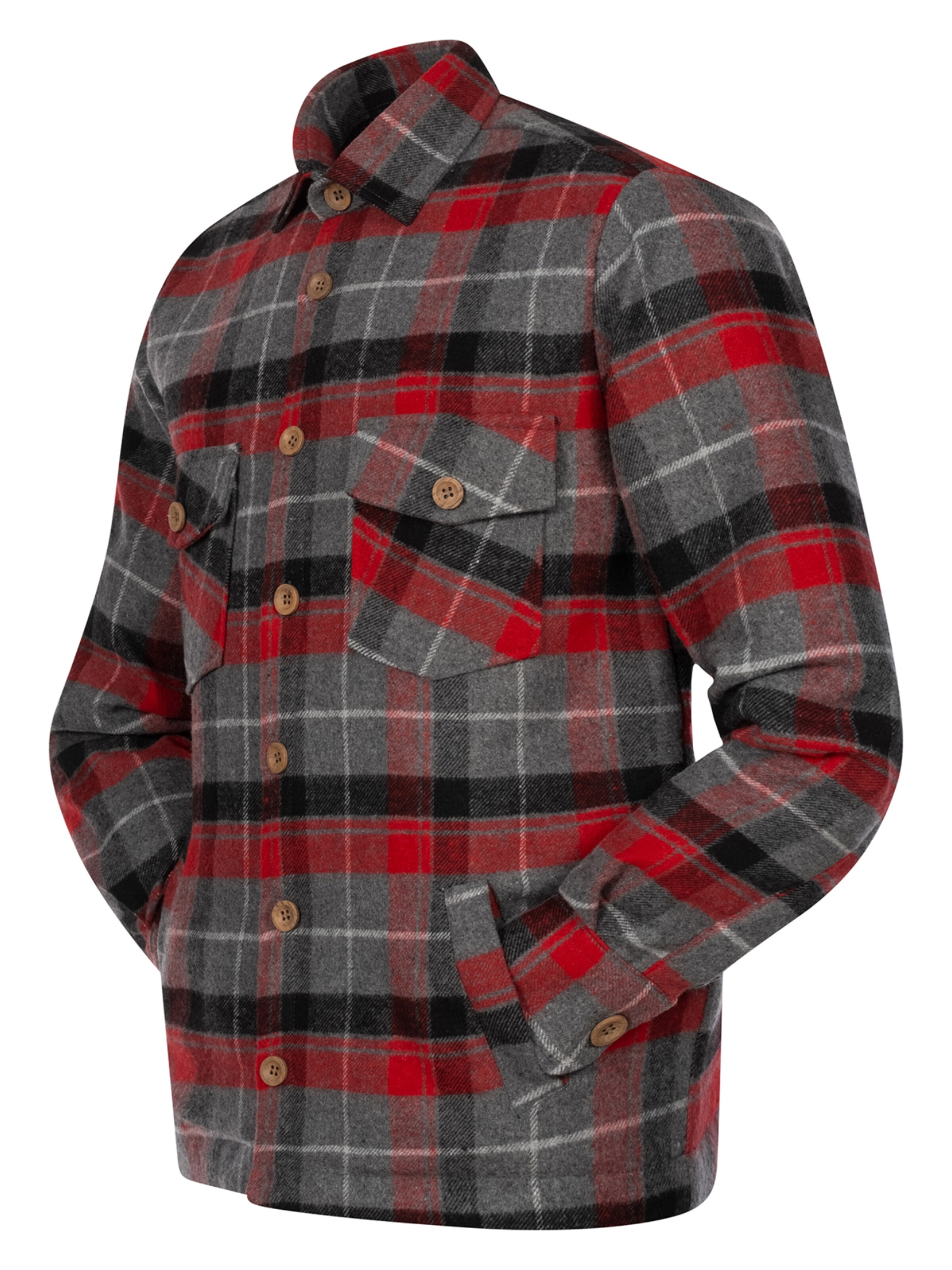 Rock Creek Regular Fit Hemd in Grau