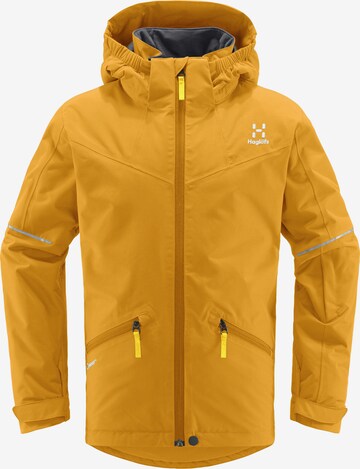 Haglöfs Outdoor jacket 'Niva Insulated' in Yellow: front