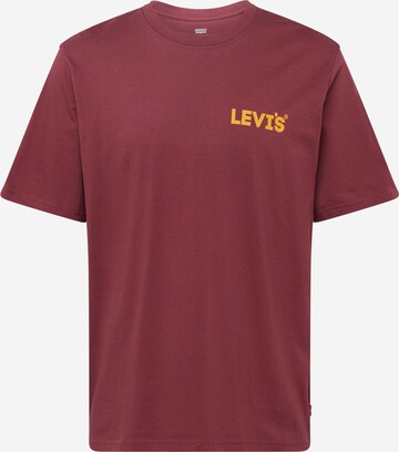 T-Shirt LEVI'S ® en rouge : devant