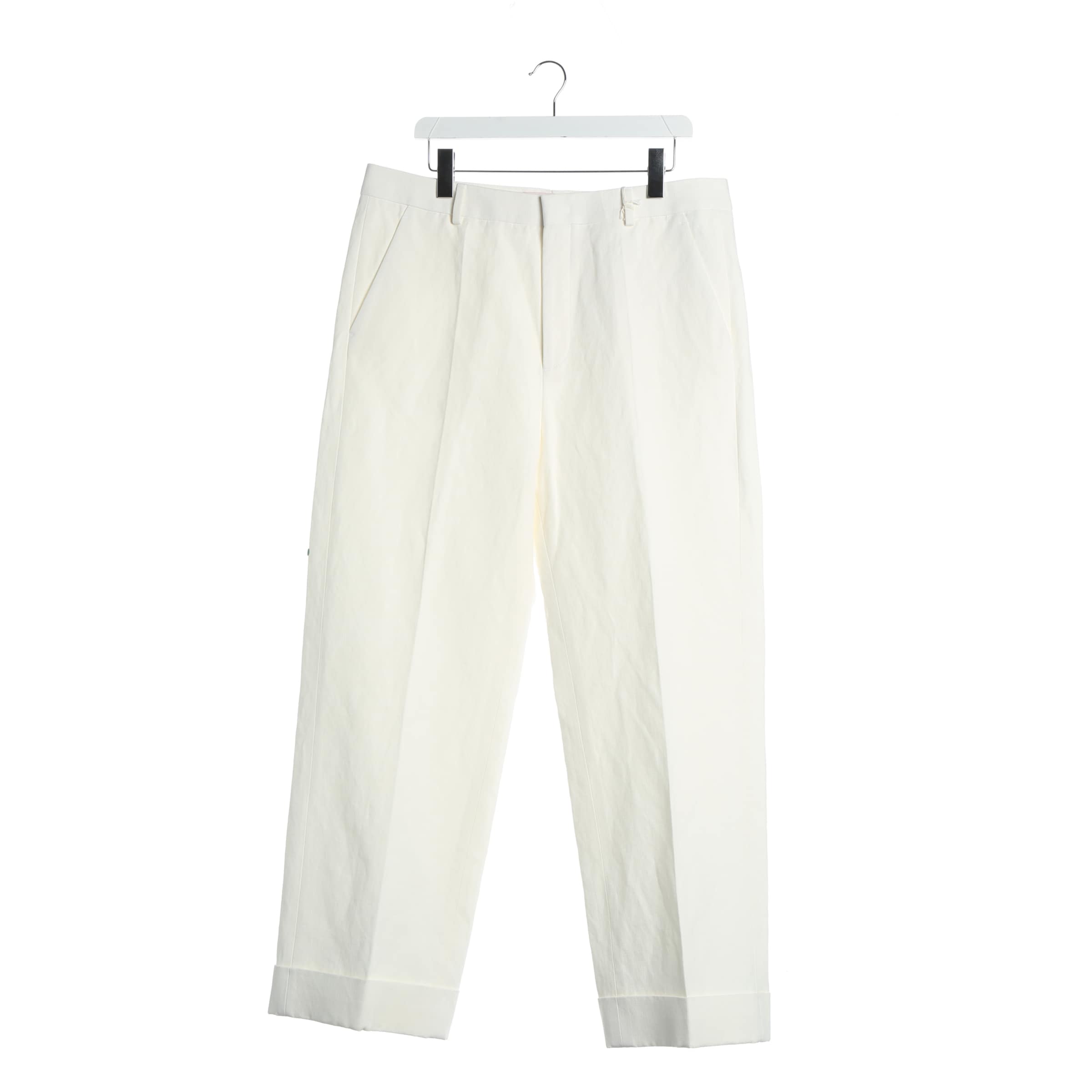 VALENTINO Pants in 38 in White: front