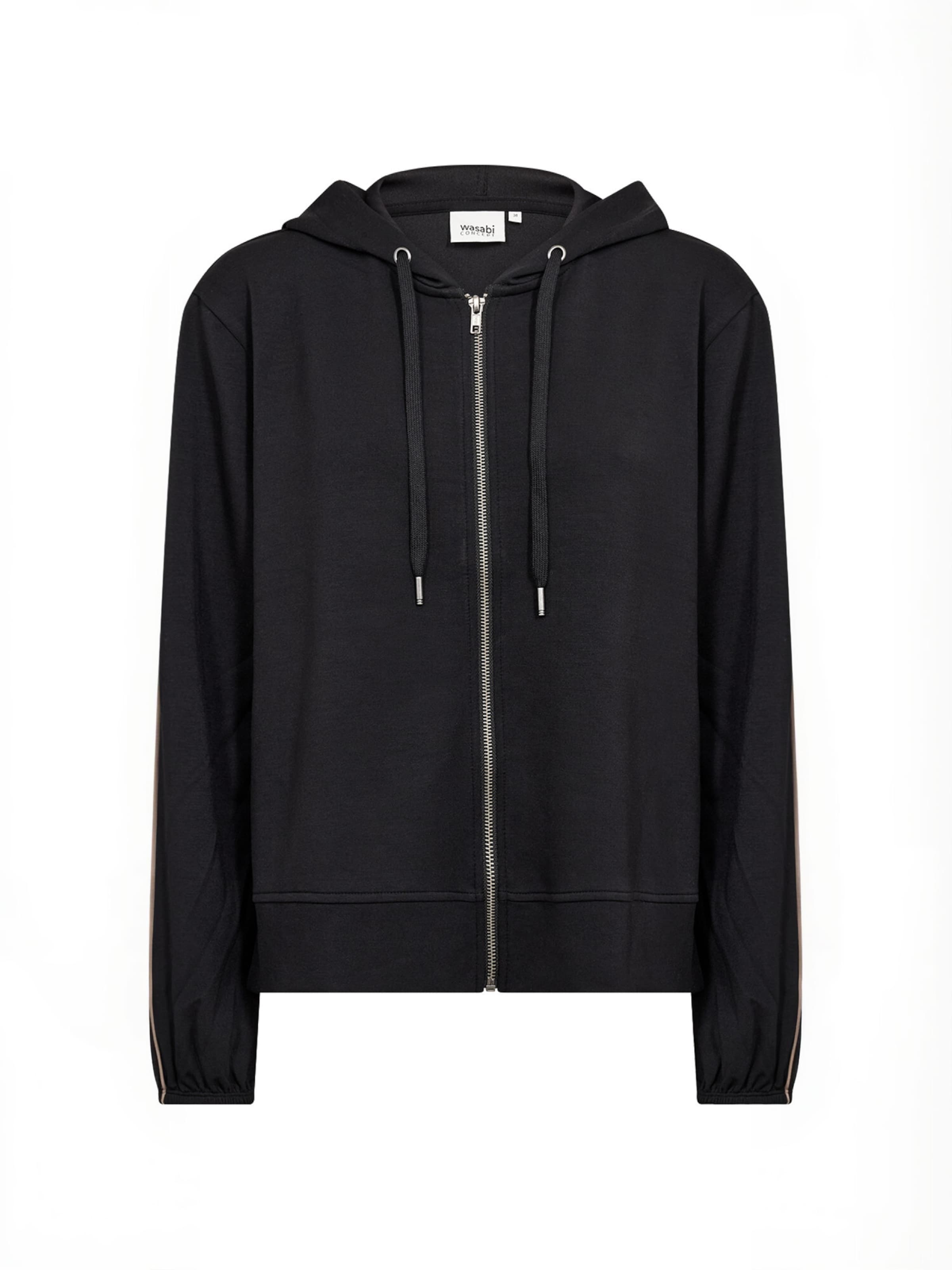 Wasabi Concept Sweater ' WA' in Black: front