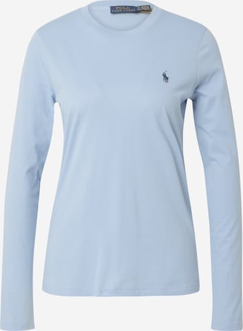 T-shirt Polo Ralph Lauren en bleu : devant