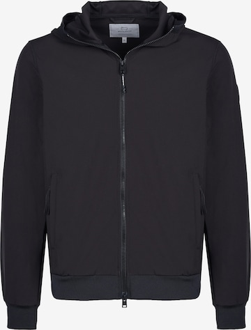 Veste mi-saison Woolrich en noir : devant