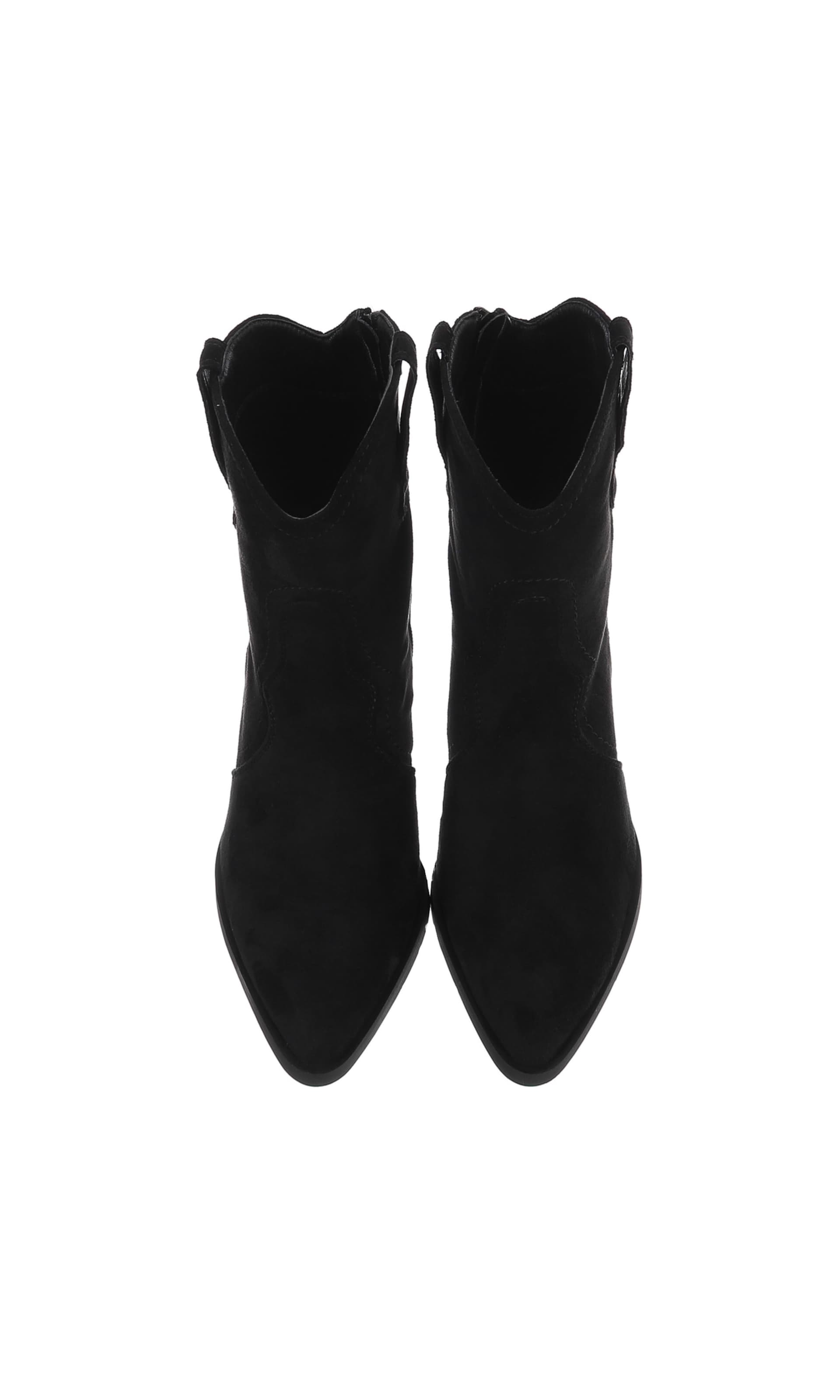 Ital-Design Ankle Boots in Black