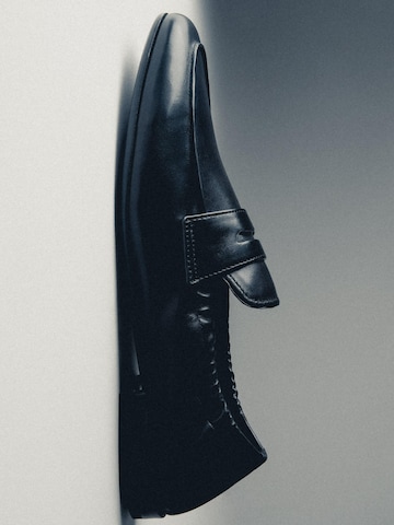 Estro Mocassins '187-1' in Zwart