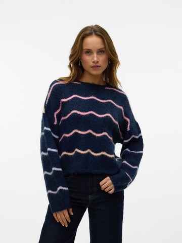 VERO MODA Trui in Blauw: voorkant