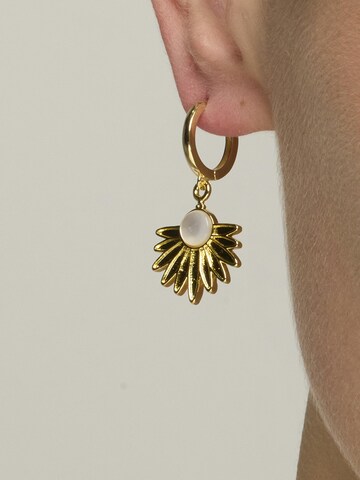 Orecchini 'LALAI' di Luxenter in bianco