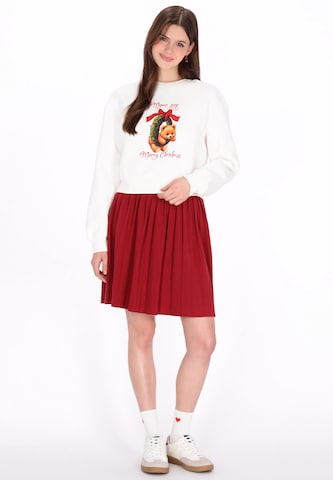 Sweat-shirt 'Pop' MYMO en blanc