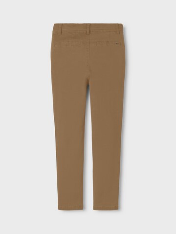 NAME IT Regular Broek 'Ryan' in Bruin