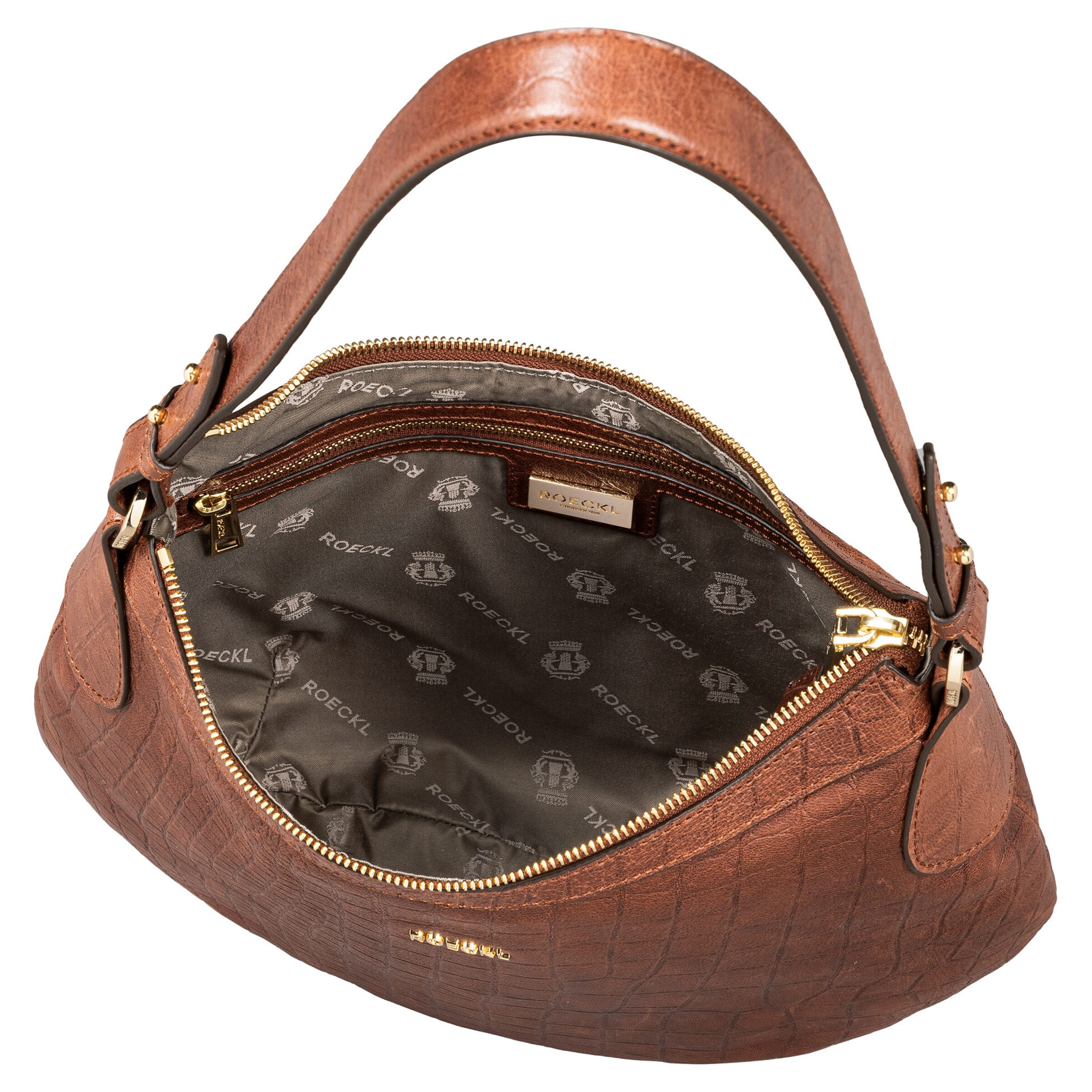 Sac bandoulière 'LIBERTY SCHULTERTASCHE SMALL' Roeckl en marron