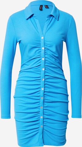 VERO MODA Shirt Dress 'ALASKA' in Blue: front