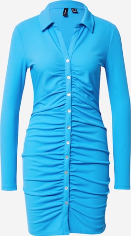 VERO MODA Shirt Dress 'ALASKA' in Blue: front