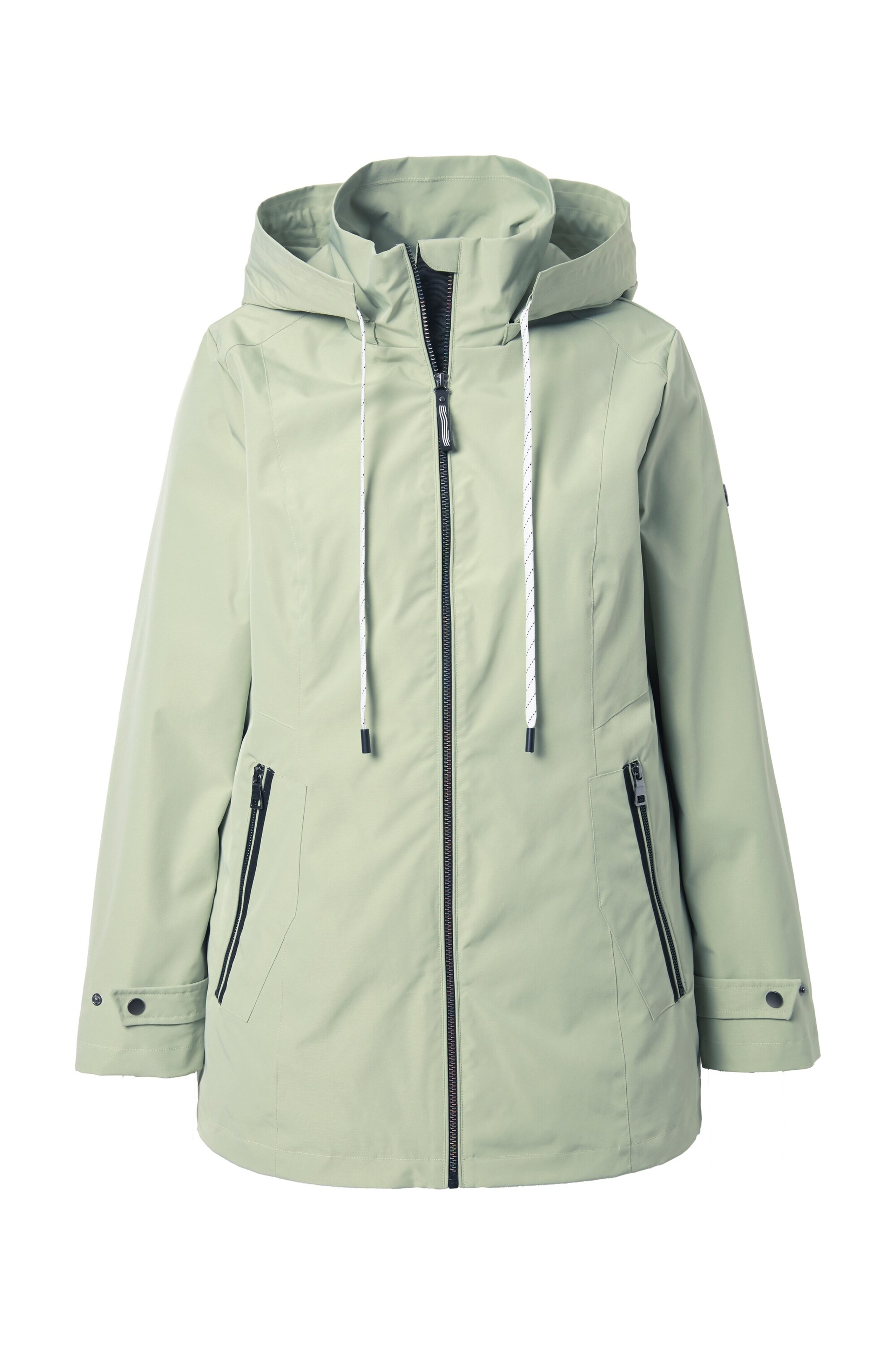 Ulla Popken Jacke in Grün: Vorderseite