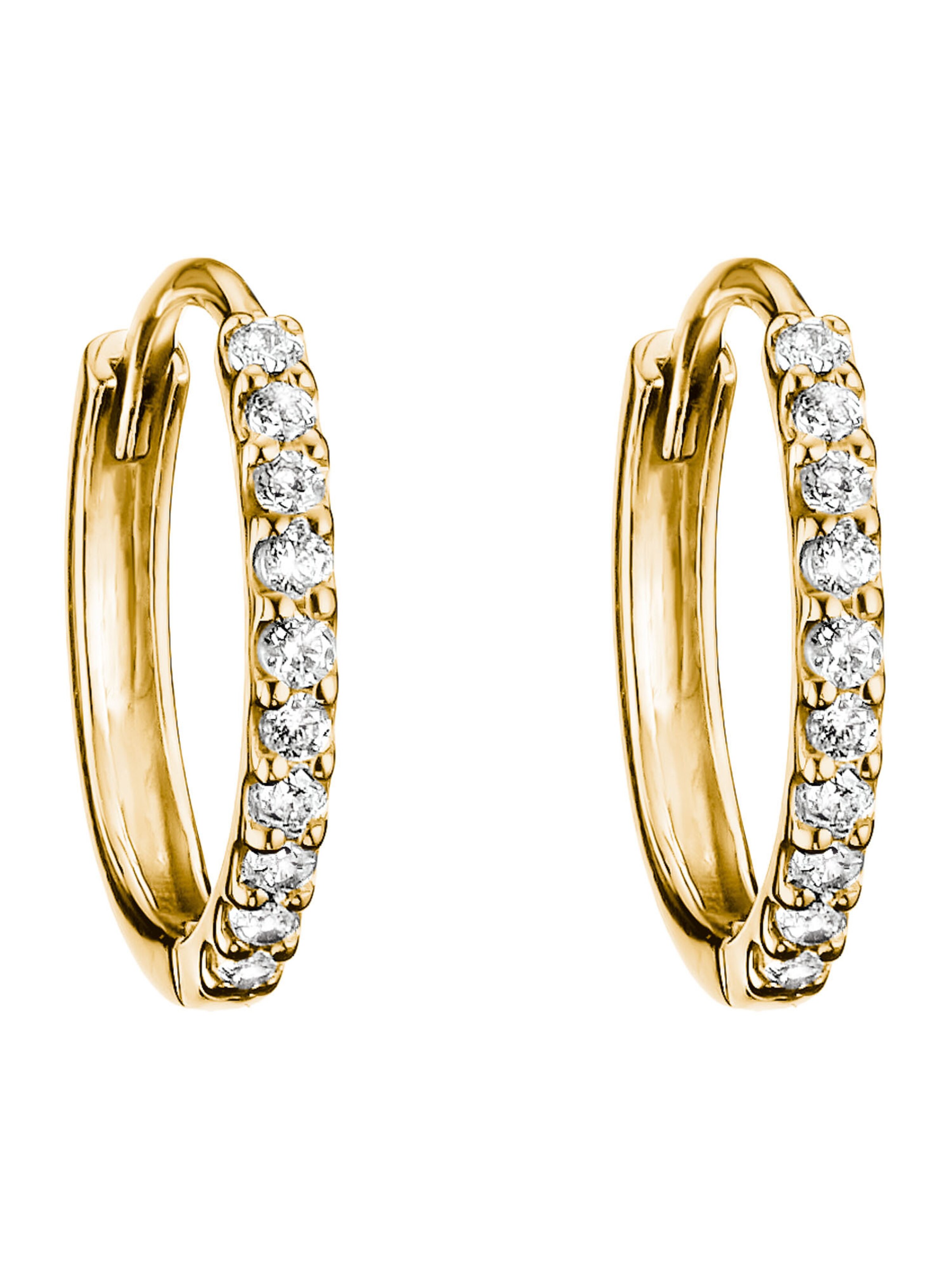 Thomas Sabo Earrings in Yellow: front