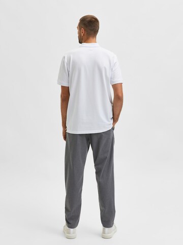 SELECTED HOMME T-Shirt 'Aze' in Weiß