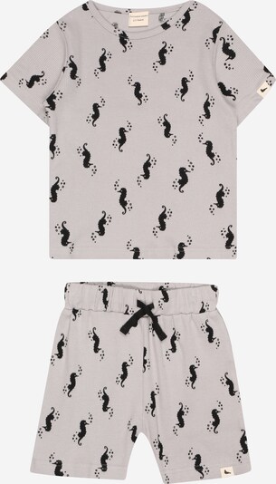 Turtledove London Set 'SEAHORSE' in Grey / Black, Item view