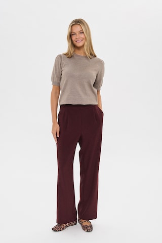 Loosefit Pantalon à pince 'Celest' SAINT TROPEZ en marron