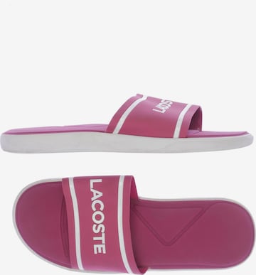 LACOSTE Sandalen 39 in Pink: Vorderseite