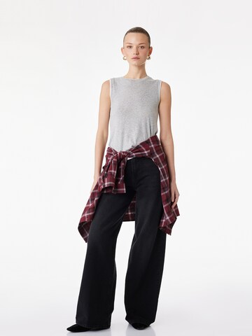 Koton Wide leg Jeans in Black: front