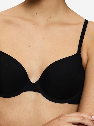 TRIUMPH T-shirt BH ' Body Make-Up ' in Zwart