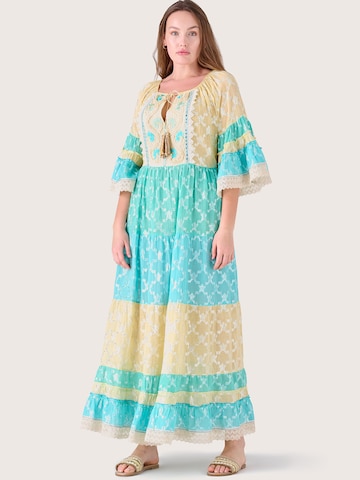 Camomilla Avondjurk in Blauw: voorkant