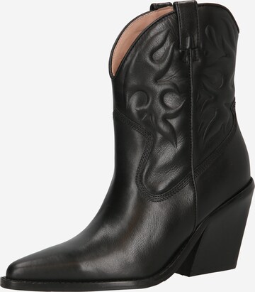 Bottes de cowboy 'New Kole' BRONX en noir : devant