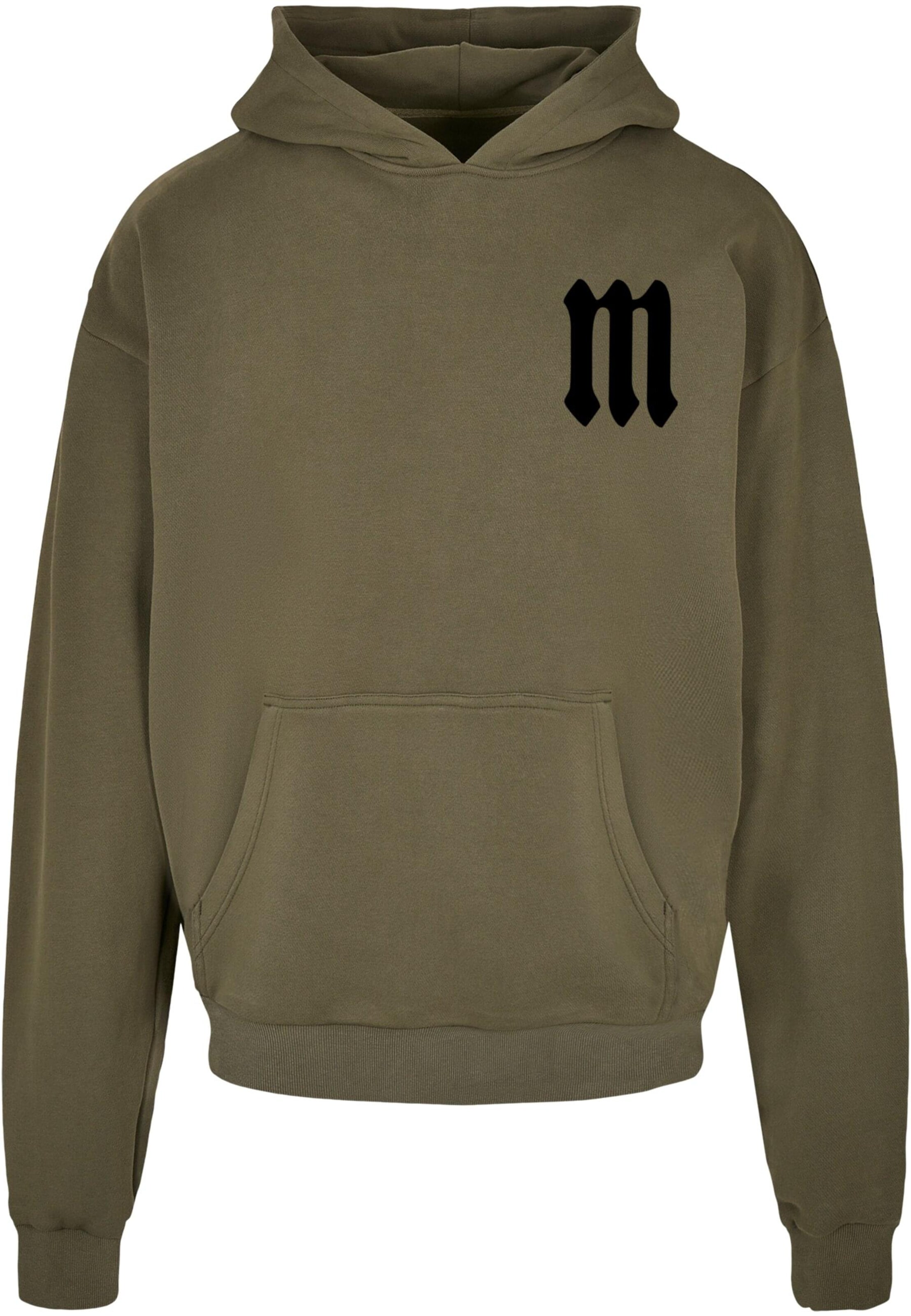 MJ Gonzales Mikina 'Barbed Bloom' – zelená: přední strana