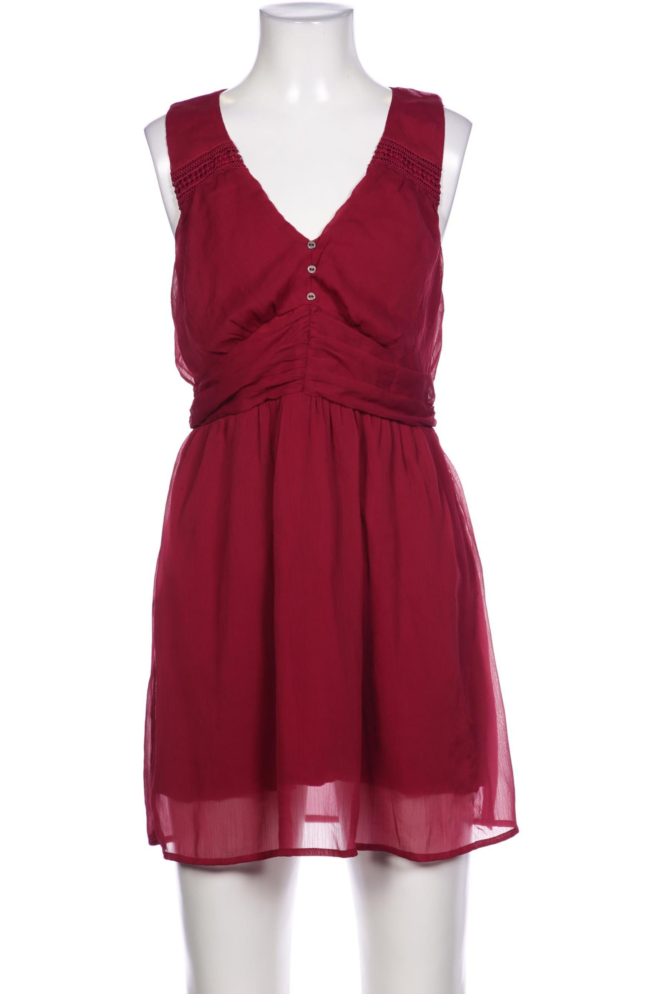 Abercrombie & Fitch Kleid S in Rot: Vorderseite
