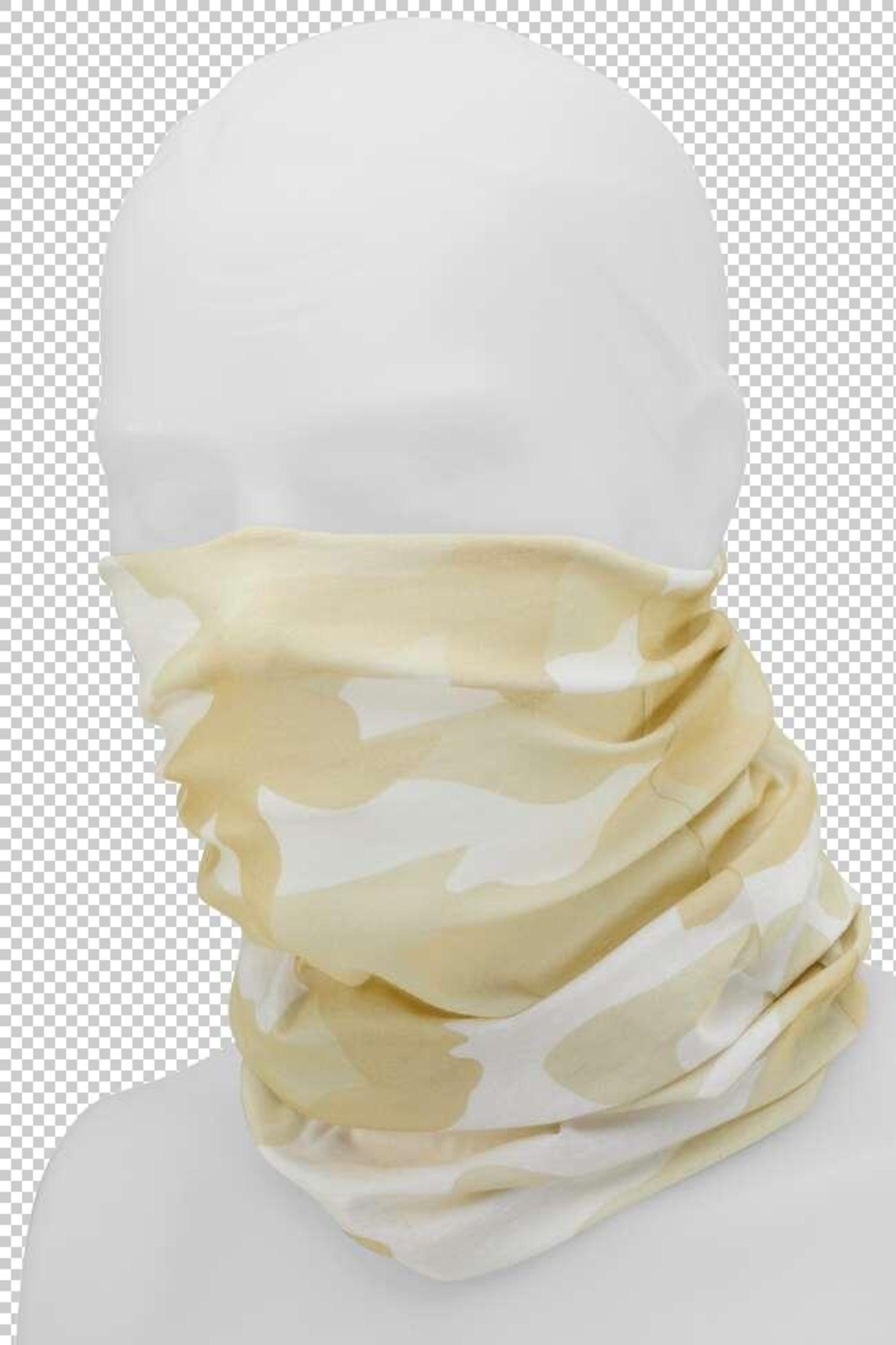 Brandit Loop scarf in Brown: front