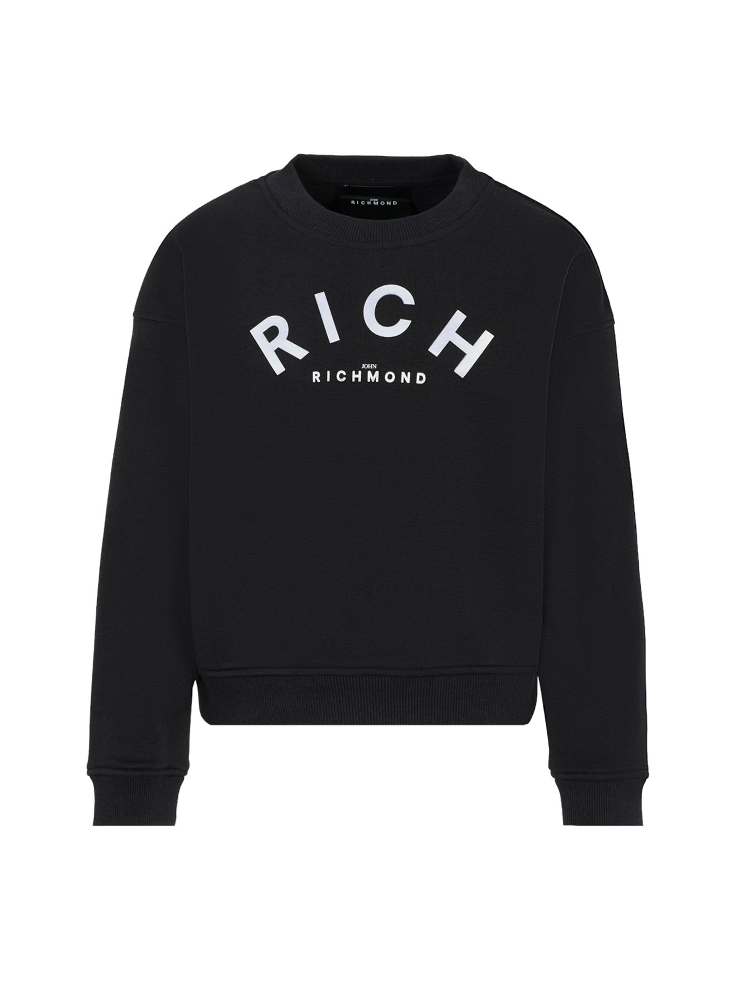 John Richmond - Sudadera en negro: frente