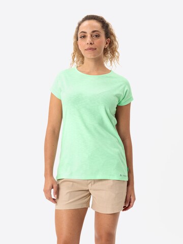 VAUDE Performance shirt 'Moja' in Green: front