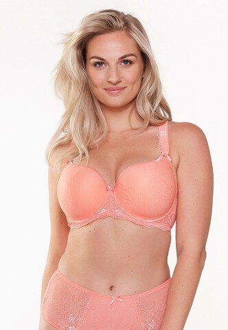 Invisible Soutien-gorge LingaDore en orange : devant