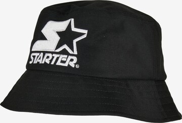 Starter Black Label Hat in Black: front