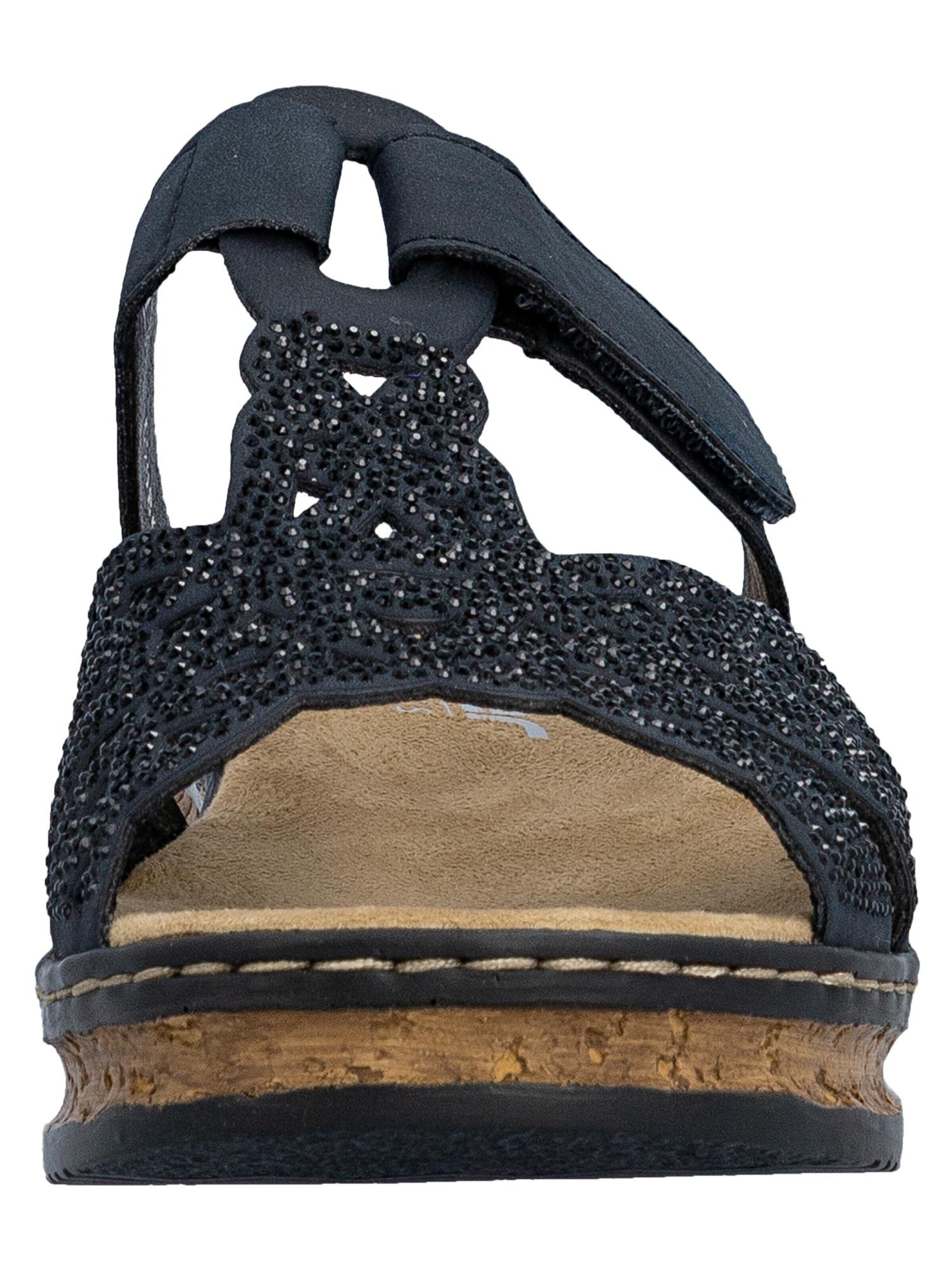 Rieker Muiltjes 'Comfort' in Blauw