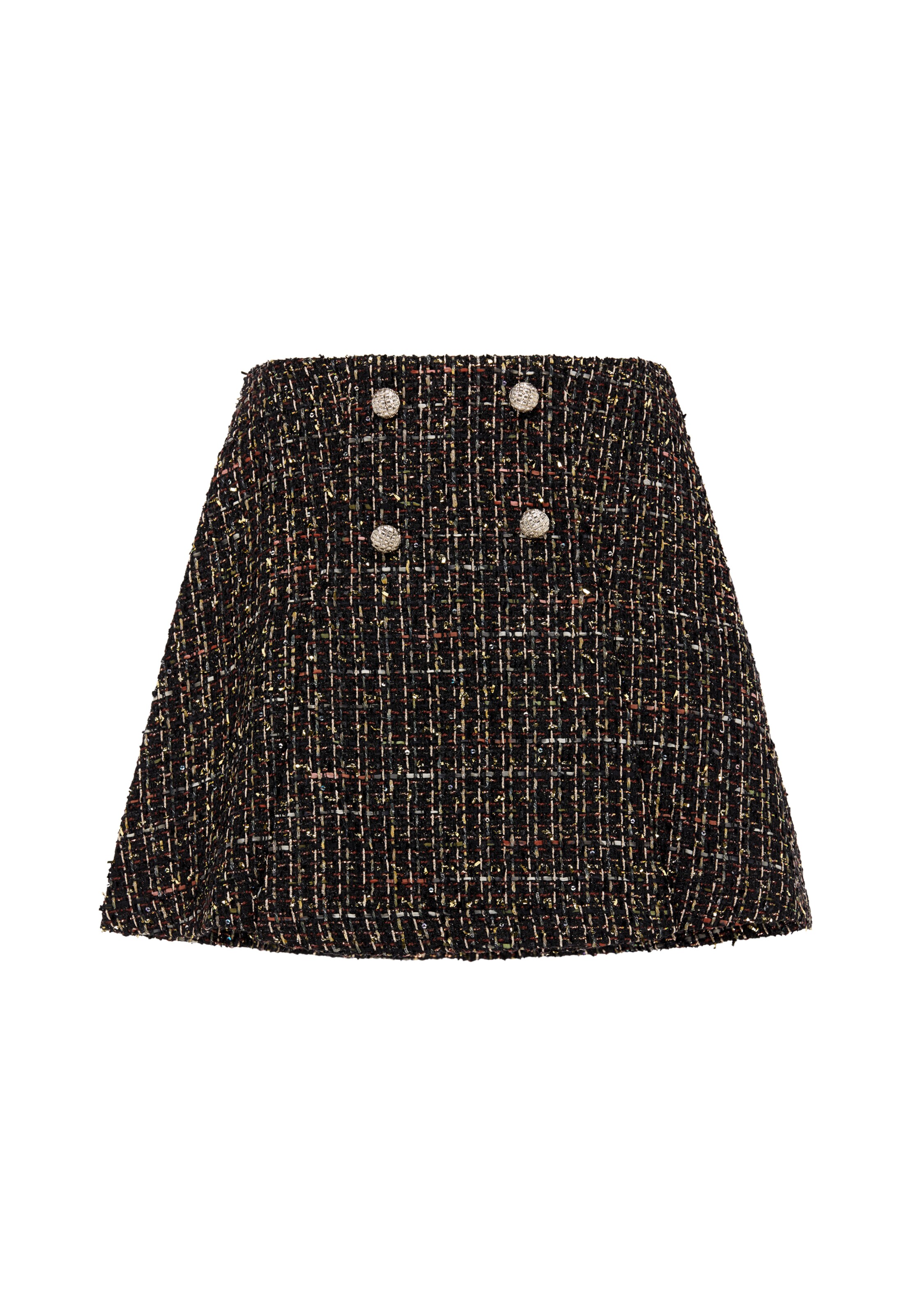 Jupe 'Festive Collection' faina en noir : devant