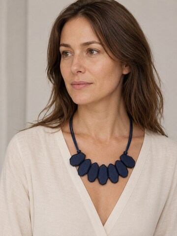 COLLEZIONE ALESSANDRO Kette 'Aria'‌‌‌‌‌‌‌‌‌ in Blau