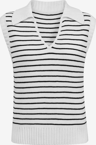 Imily Bela Пуловер в бяло: отпред