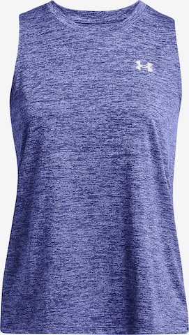 UNDER ARMOUR Sports Top 'Tech Twist' in Purple: front