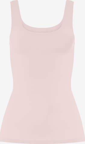 Haut ' Touch Feeling ' Hanro en rose : devant