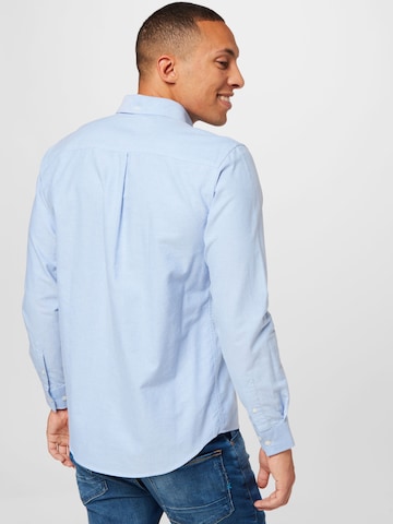 minimum Regular fit Button Up Shirt 'CHARMING' in Blue