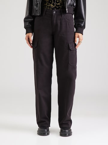 G-STAR Loosefit Cargobroek 'Judee' in Zwart: voorkant