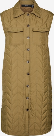 VERO MODA Bodywarmer 'Magda' in Bruin: voorkant