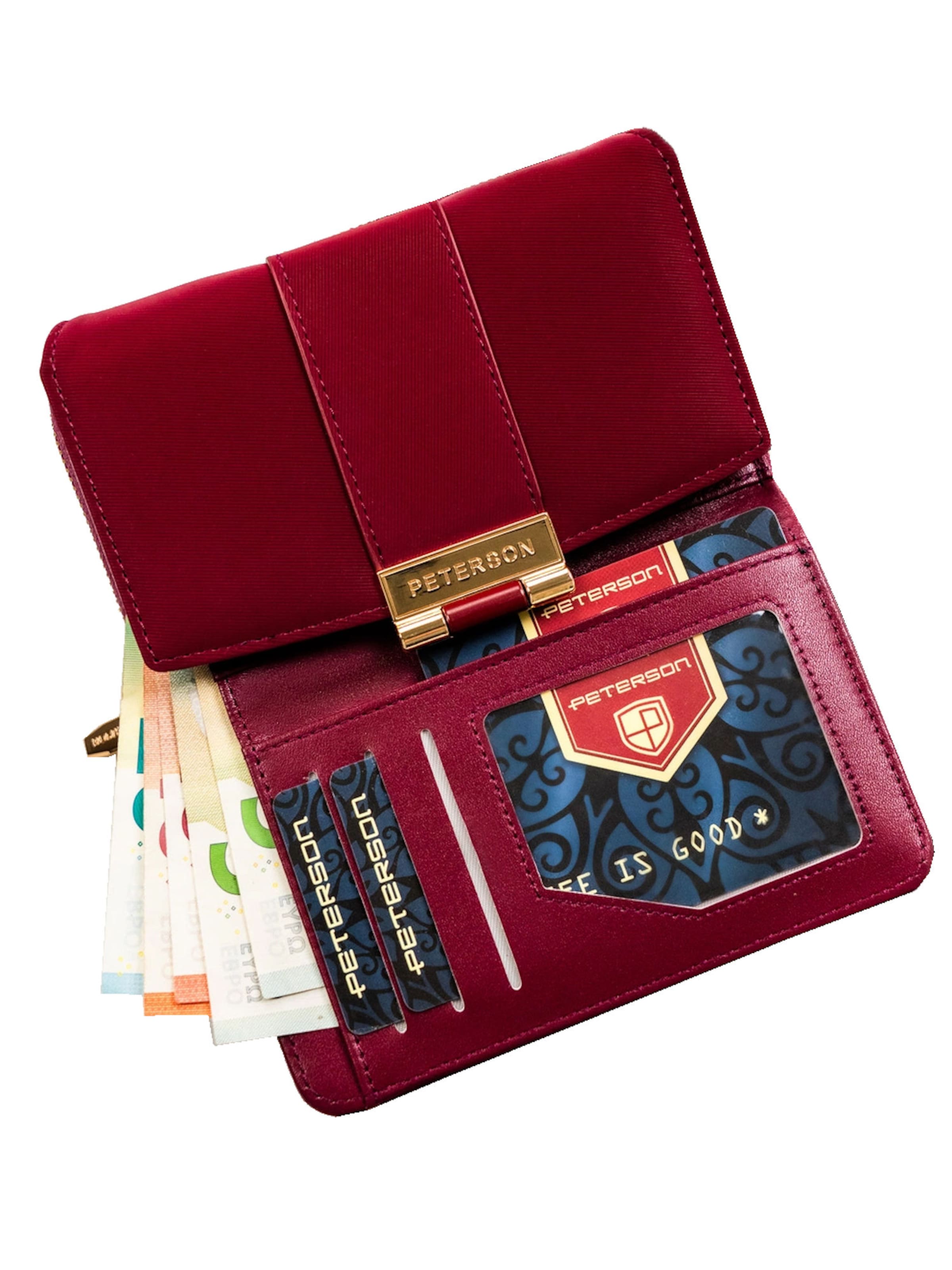 Tomshop24-7 Wallet 'Peterson RFID' in Red