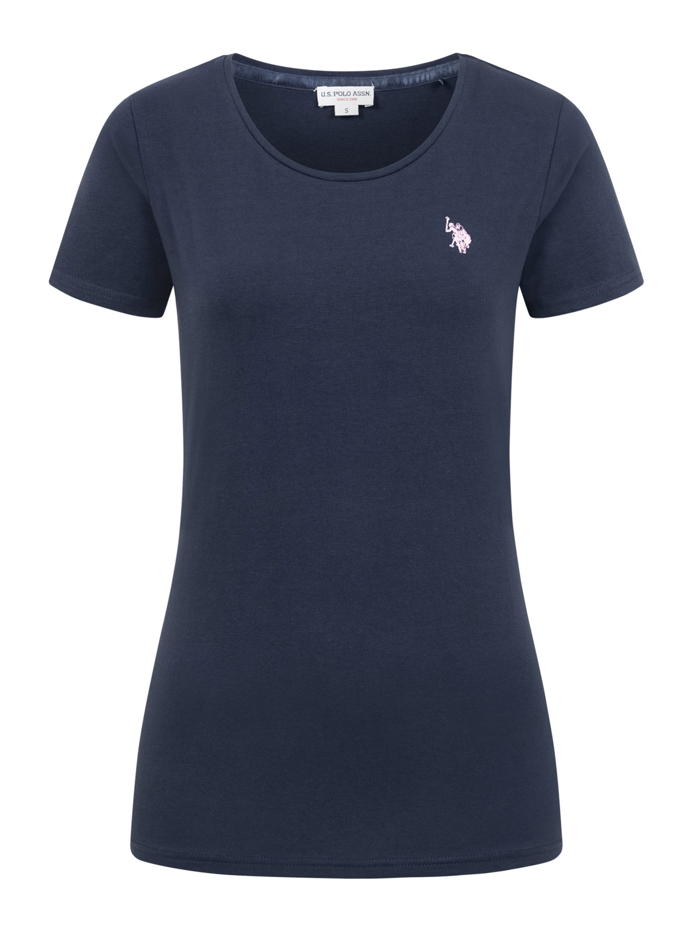 U.S. POLO ASSN. Shirt in Blauw: voorkant